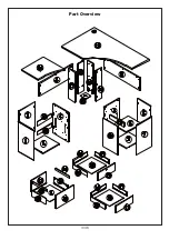 Preview for 3 page of J.Burrows WASHINGTON  JBWASHWSWK Assembly Instructions Manual