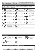 Preview for 4 page of J D Williams 001 7494 Series Assembly Instructions Manual