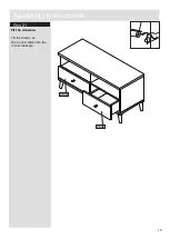 Предварительный просмотр 17 страницы J D Williams 2 Drawer Entertainment Center 033 7162 Series Assembly Instructions Manual