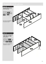 Предварительный просмотр 13 страницы J D Williams 3 Door 3 Drawer Display 042 7165 Series Assembly Instructions Manual