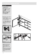 Предварительный просмотр 18 страницы J D Williams 3 Door 3 Drawer Display 042 7165 Series Assembly Instructions Manual