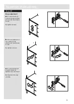 Предварительный просмотр 19 страницы J D Williams 3 Door 3 Drawer Display 042 7165 Series Assembly Instructions Manual