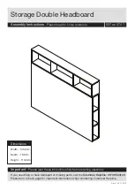 Preview for 1 page of J D Williams Henderson SG855 Series Assembly Instructions Manual