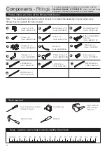 Предварительный просмотр 4 страницы J D Williams Langley Hideaway desk Assembly Instructions Manual