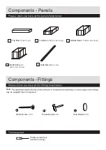 Предварительный просмотр 3 страницы J D Williams New England 3 Tier Caddy QN855 Assembly Instructions Manual