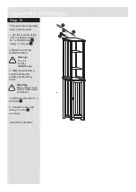 Предварительный просмотр 8 страницы J D Williams New England TallBoy Assembly Instructions Manual