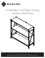 J.HANLON Gardner 93089 Assembly Instructions Manual предпросмотр