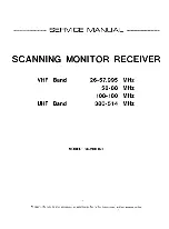 Preview for 1 page of J.I.L SX-200 Service Manual