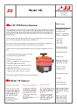 Preview for 1 page of J+J J2-LI40 Installation, Operation & Maintenance Instructions