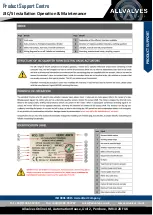 Preview for 2 page of J+J J3C S20 Installation & Operation Manual