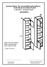 J.Mebelmann MODERN 2D1S/45 Manual предпросмотр