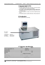 Предварительный просмотр 9 страницы J.P. SELECTA FRIGITERM TFT-10 Instruction Manual