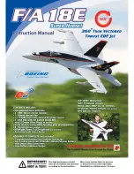 J. Perkins F/A 18E Super Hornet Instruction Manual preview