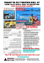 Preview for 1 page of J. Perkins TWISTER BELL 47 Manual