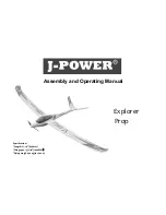 J-Power Explorer Prop Assembly And Operating Manual preview