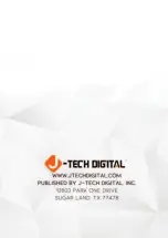 Предварительный просмотр 11 страницы J-Tech Digital JTD-1651 User Manual