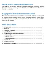 Preview for 2 page of J-Tech Digital JTD-185 User Manual