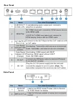 Preview for 6 page of J-Tech Digital JTD-185 User Manual