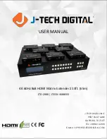 Preview for 1 page of J-Tech Digital JTD-2980 User Manual