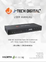 Предварительный просмотр 1 страницы J-Tech Digital JTD-2996 User Manual