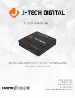 J-Tech Digital JTD-3008 User Manual предпросмотр