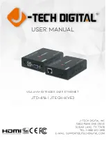 J-Tech Digital JTD-416 User Manual предпросмотр