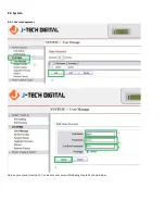 Предварительный просмотр 9 страницы J-Tech Digital JTD-793v2 User Manual