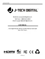 J-Tech Digital JTD-BT-Plug1x1 User Manual preview