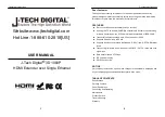 J-Tech Digital JTDHDEX-1 User Manual preview