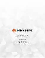 Предварительный просмотр 22 страницы J-Tech Digital JTECH-VWM90 User Manual