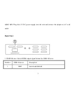 Preview for 8 page of J-Tech Digital ProAV Series JTD-MINI0102/4k User Manual