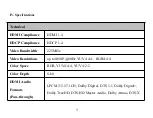 Предварительный просмотр 4 страницы J-Tech Digital ProAV Series Operating Instructions Manual