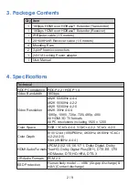 Предварительный просмотр 4 страницы J-Tech Digital UHDT150 User Manual