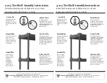 Preview for 1 page of J. Terence Thompson 4 Tier Shelf Assembly Instructions