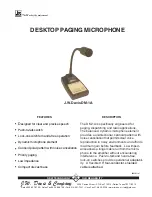 J.W. Davis DM-1A User Manual preview