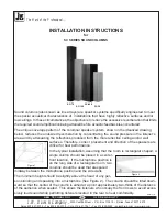 J.W. Davis SC SERIES Installation Instructions preview