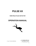 J. W. Fishers Pulse 6X Operation Manual preview