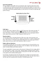 Preview for 5 page of J.W. Speaker 60 LED Series Operating Instructions Manual