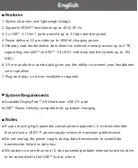 Preview for 2 page of j5 create JCD373 Installation Manual