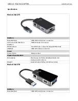 Preview for 5 page of j5 create JUA375 User Manual