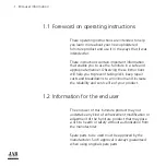 Preview for 24 page of JAB cliff Operating Instructions Manual