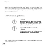 Preview for 42 page of JAB cliff Operating Instructions Manual