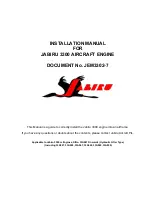 Jabiru 3300 Installation Manual preview