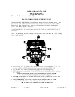 Предварительный просмотр 74 страницы Jabiru 3300 Instruction And Maintenance Manual