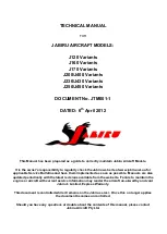 Jabiru j120 Technical Manual предпросмотр