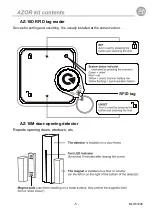 Предварительный просмотр 5 страницы jablotron Azor User Manual