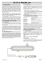 Preview for 1 page of jablotron CU-07 Quick Start Manual