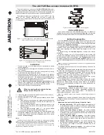 jablotron JA-112E Manual предпросмотр