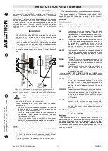 jablotron JA-121T Manual предпросмотр