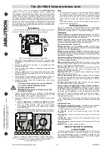 jablotron JA-150A II User Manual preview